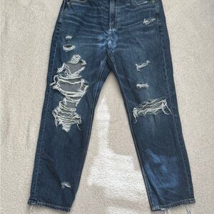 Women’s Distressed Blue Jeans - American Eagle